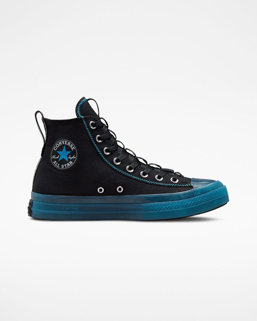 Tenisi Inalti Barbati Converse Chuck Taylor All Star CX Explore Negrii Albastri Albi | RO NVWHQ283